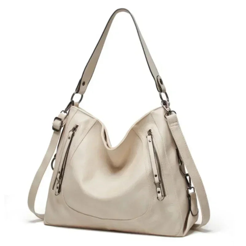Ines - Lässige Ledertasche