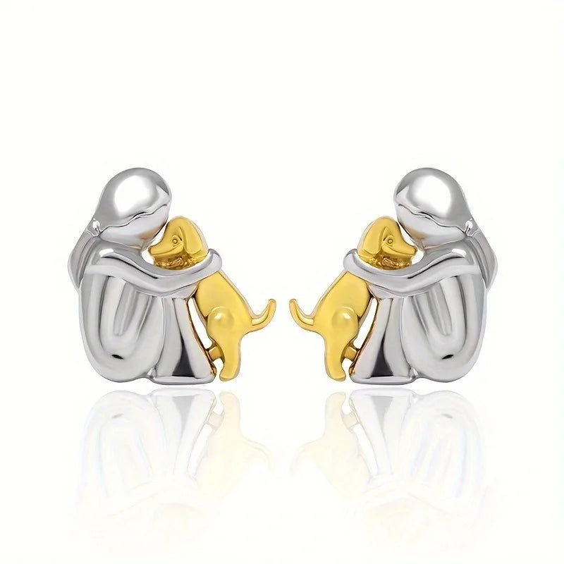 Lisa™ - Hunde-Ohrringe mit Symbol
