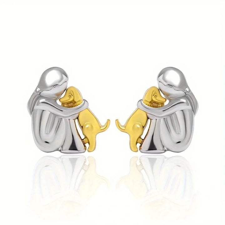 Lisa™ - Hunde-Ohrringe mit Symbol