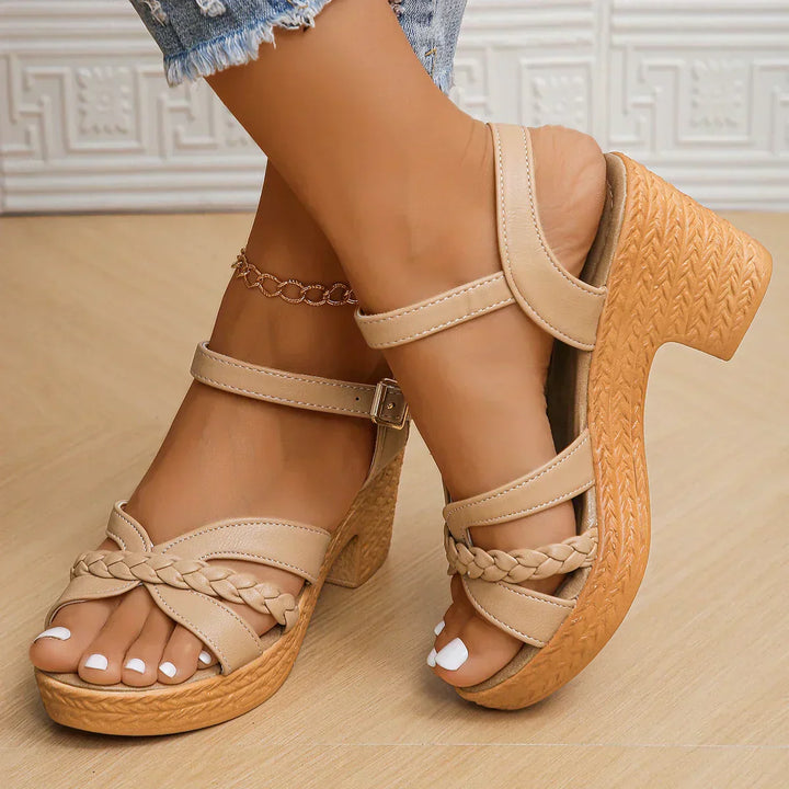 Gianna™ Zeitlose Mid-Heel Sandalen