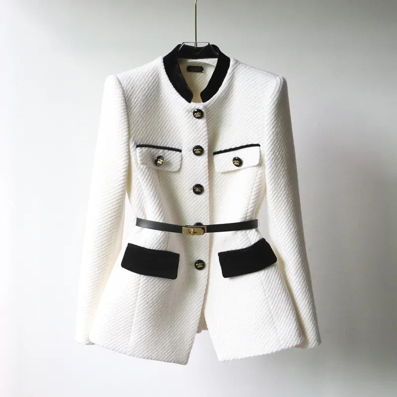 Beatrice™ - Eleganter Wollmantel