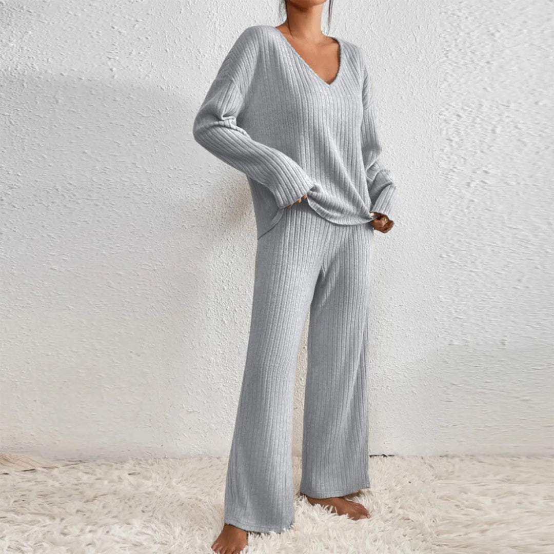 Sophie™ - Geripptes Zweiteiliges Set
