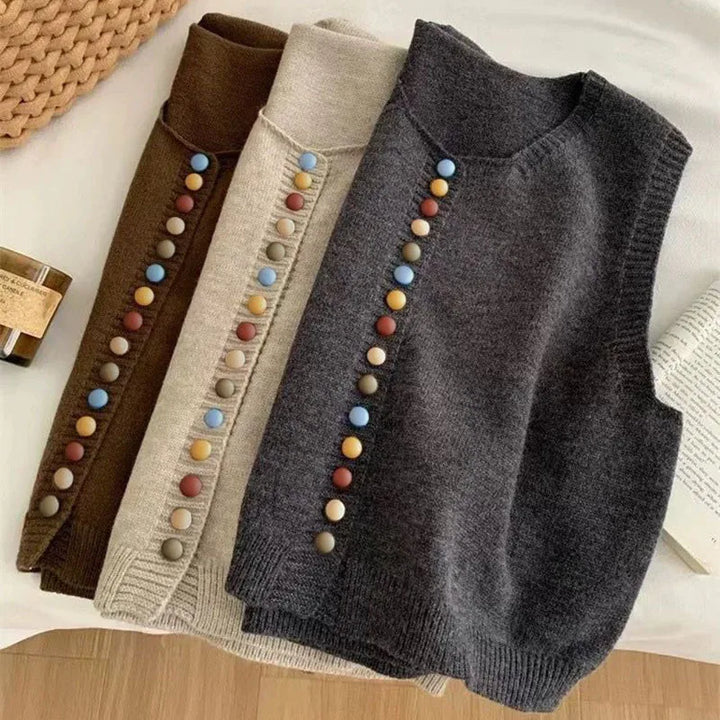 DIE MARIBEL | STRICKWESTE MIT FARBTASTEN