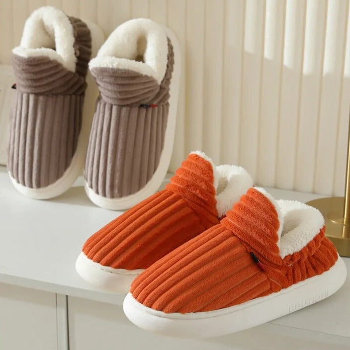 Flaviana - Original Boutique warme Hausschuhe (+ Zweites Paar GRATIS)