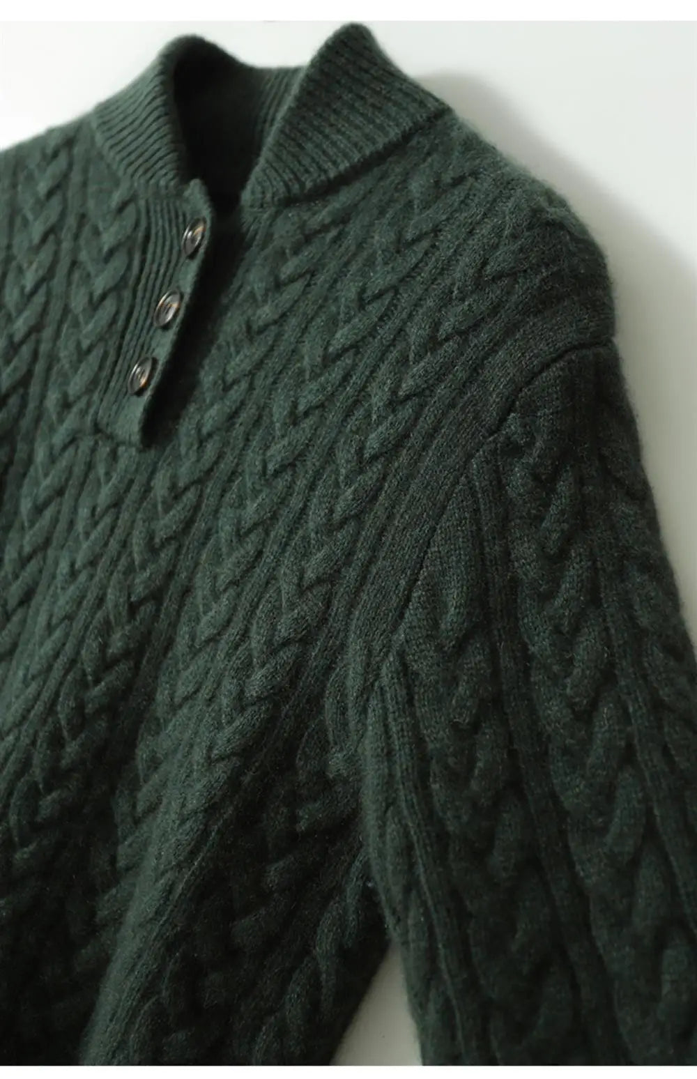 Arden Pullover mit Knopfleiste