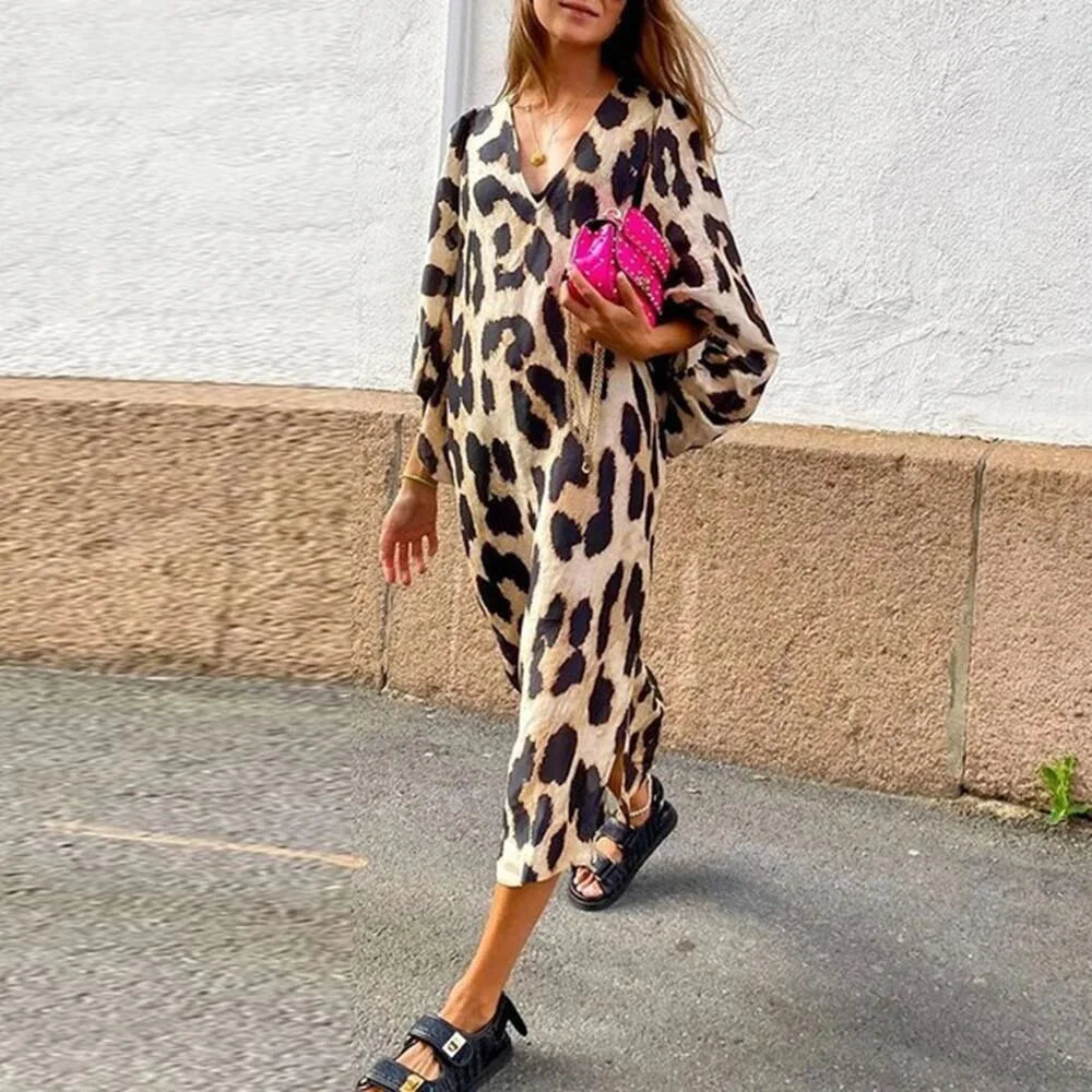 Lisa™ - Leopardprint-Kleid