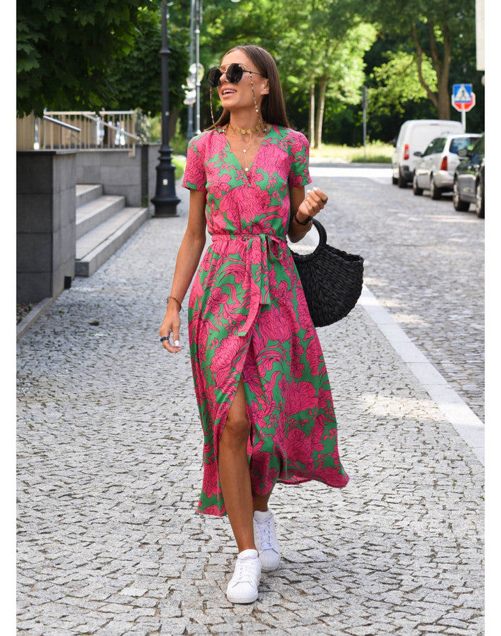 Leanne - Elegantes Kleid mit Bauchbedeckung