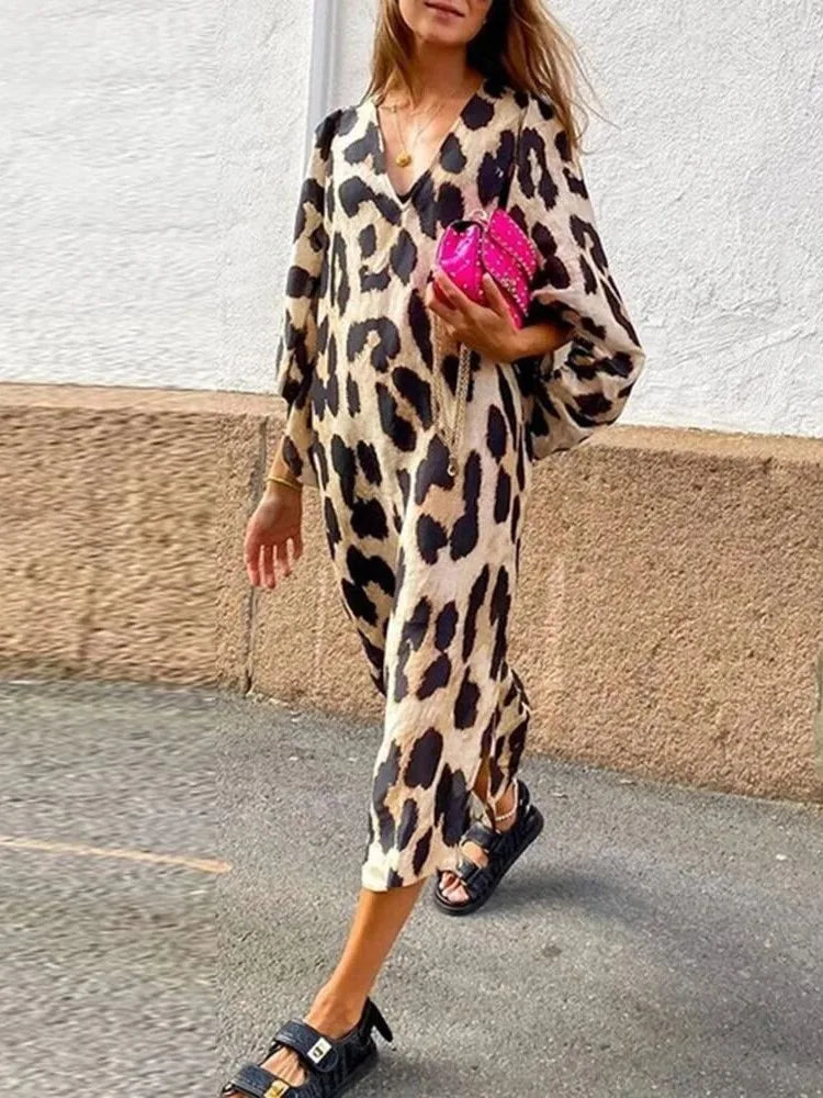 Lisa™ - Leopardprint-Kleid