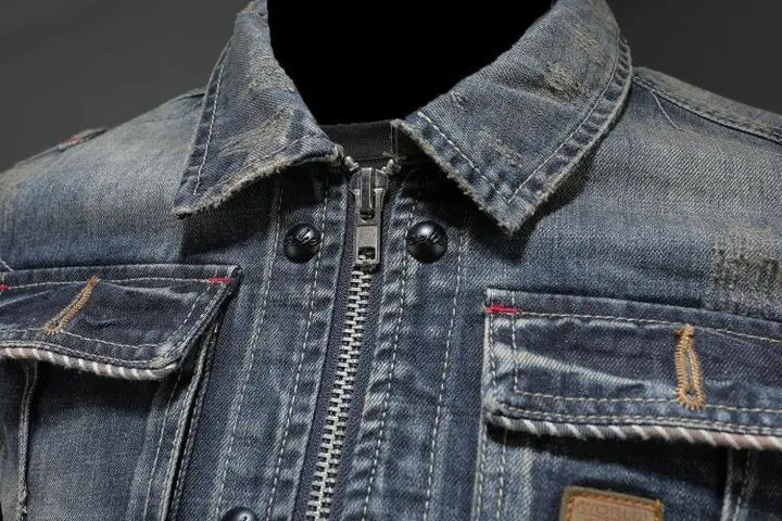 Francesco - Retro Denim Jacke