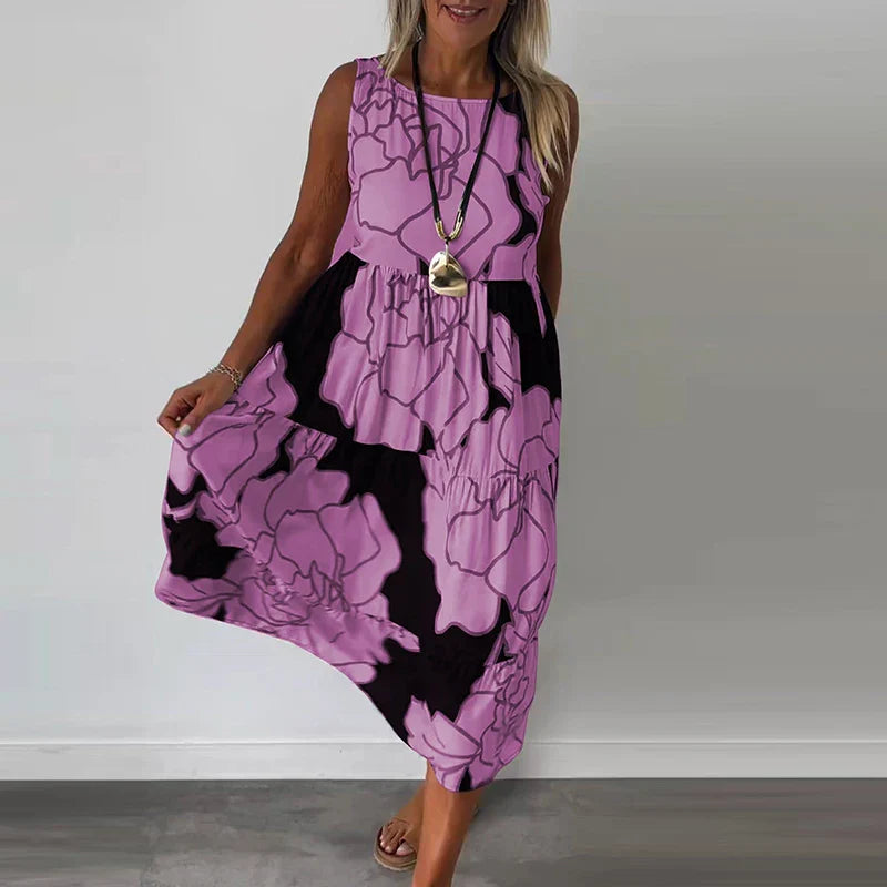 CAITLYN™ - Ärmelloses Maxikleid