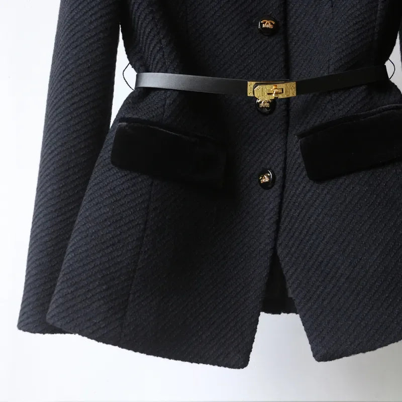Beatrice™ - Eleganter Wollmantel