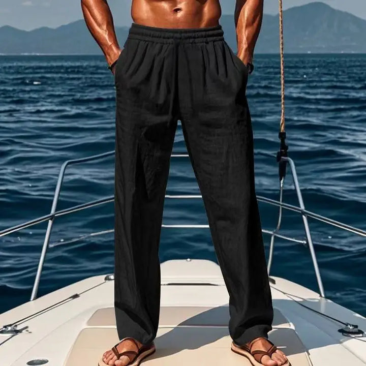 Elyas - Entspannte Leinenhose