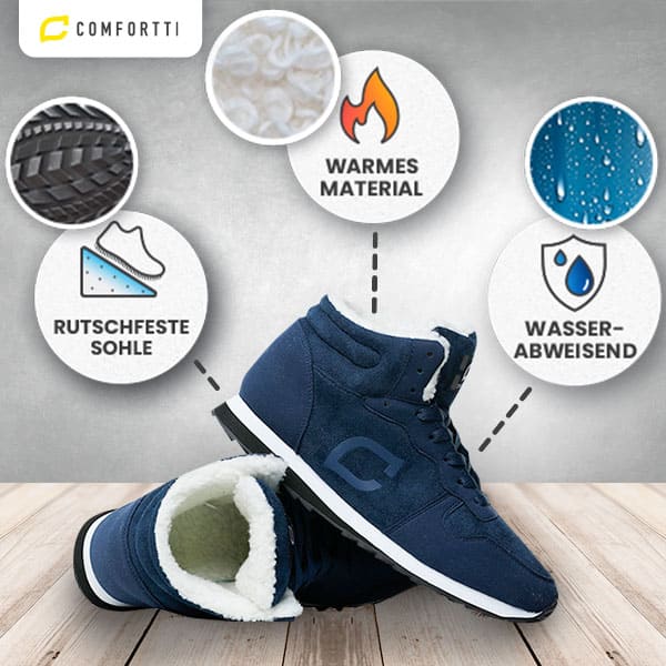 SNUGG™ - GEMÜTLICHE HERREN-SCHUHE