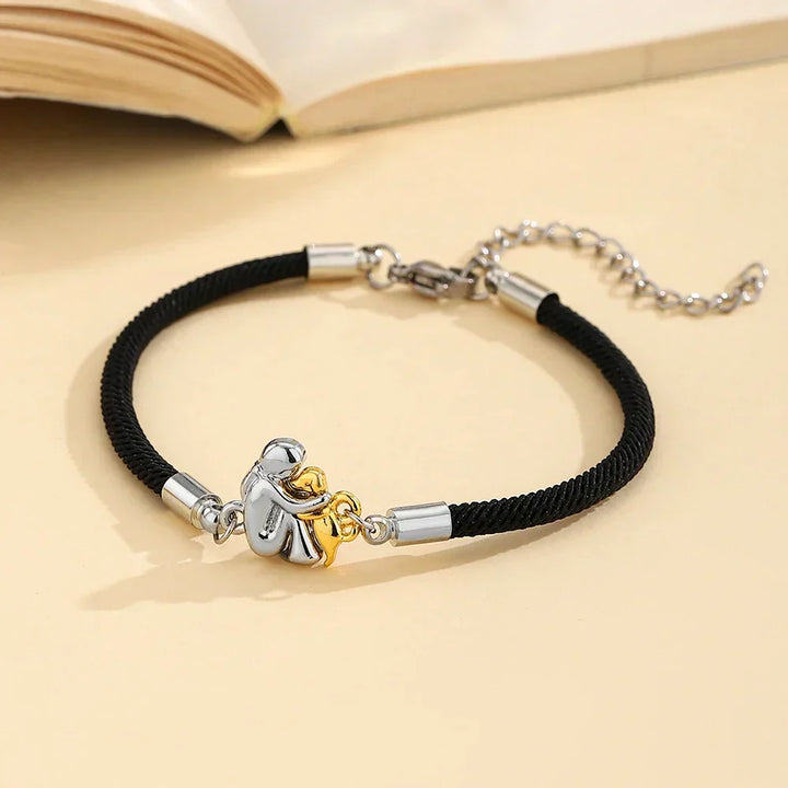 katy™ - Armband mit Schnur und Hundemotiv