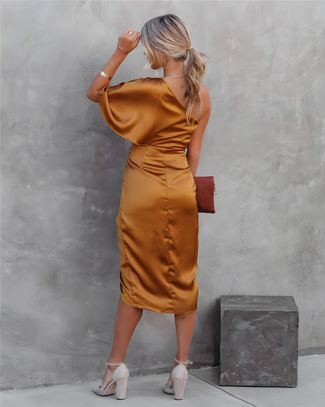 Ella™ - Elegantes Seiden-Abendkleid