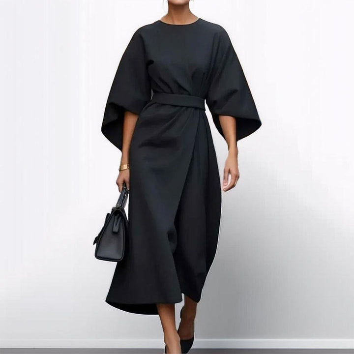 Katarzyna | Maxikleid mit eleganten Kimono-Ärmeln