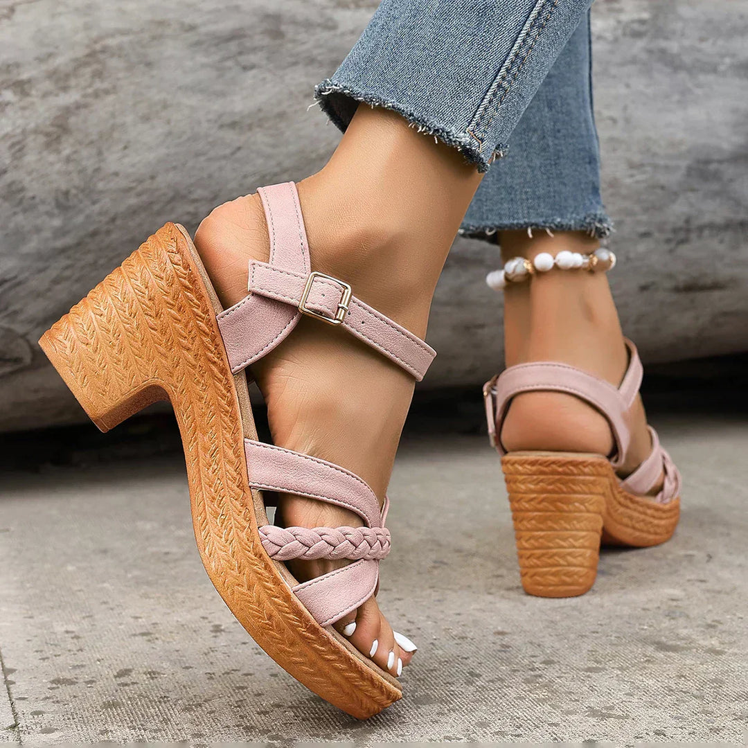 Gianna™ Zeitlose Mid-Heel Sandalen