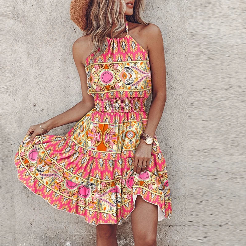 Angela™ - Schickes Halterkleid