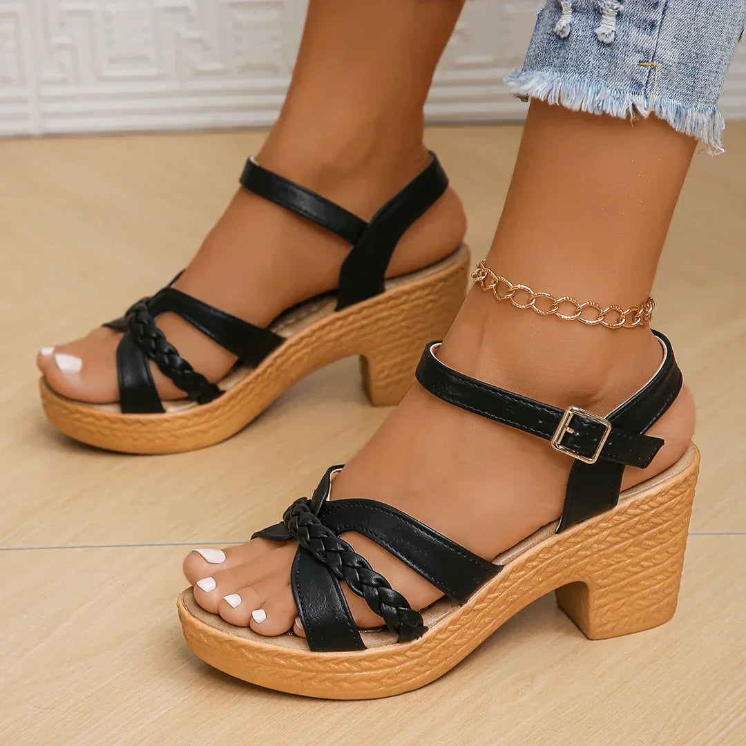 Gianna™ Zeitlose Mid-Heel Sandalen