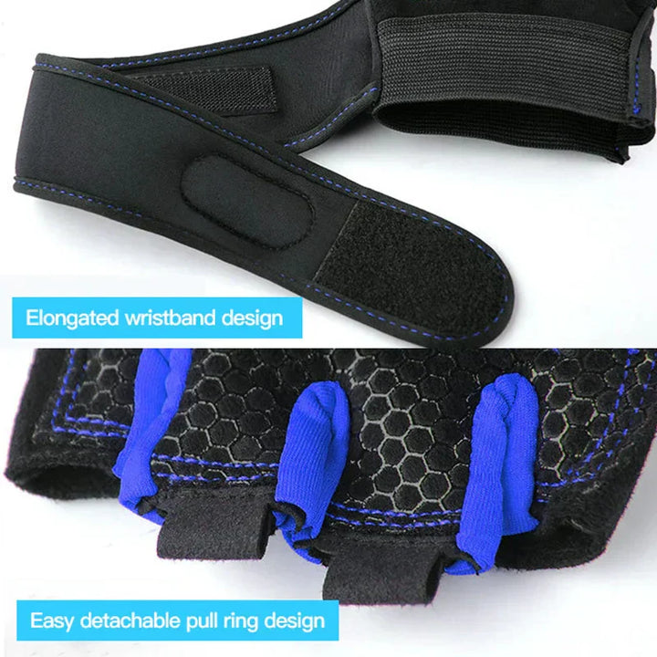 Stoßfeste Fitnesshandschuhe mit Handgelenkstütze