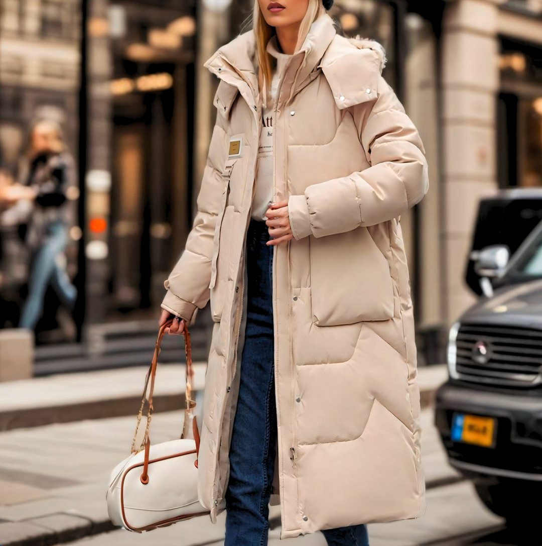 Jessica - Lange Pufferjacke