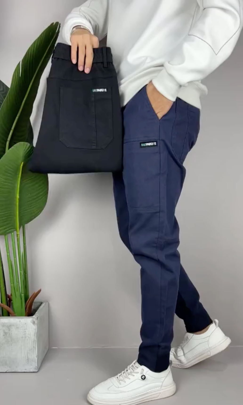 Leonardo - Premium Stretch Cargo-hose (1+1 GRATIS)