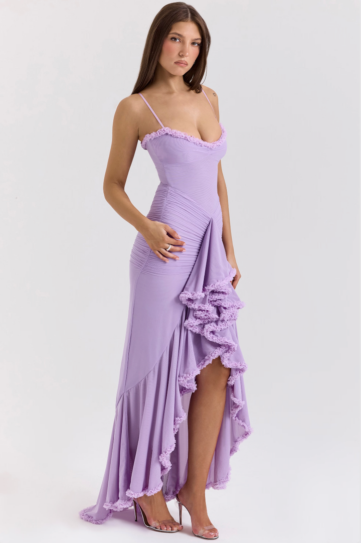 Fauna - Rüschen-Rüschenschwanz-Party-Kleid
