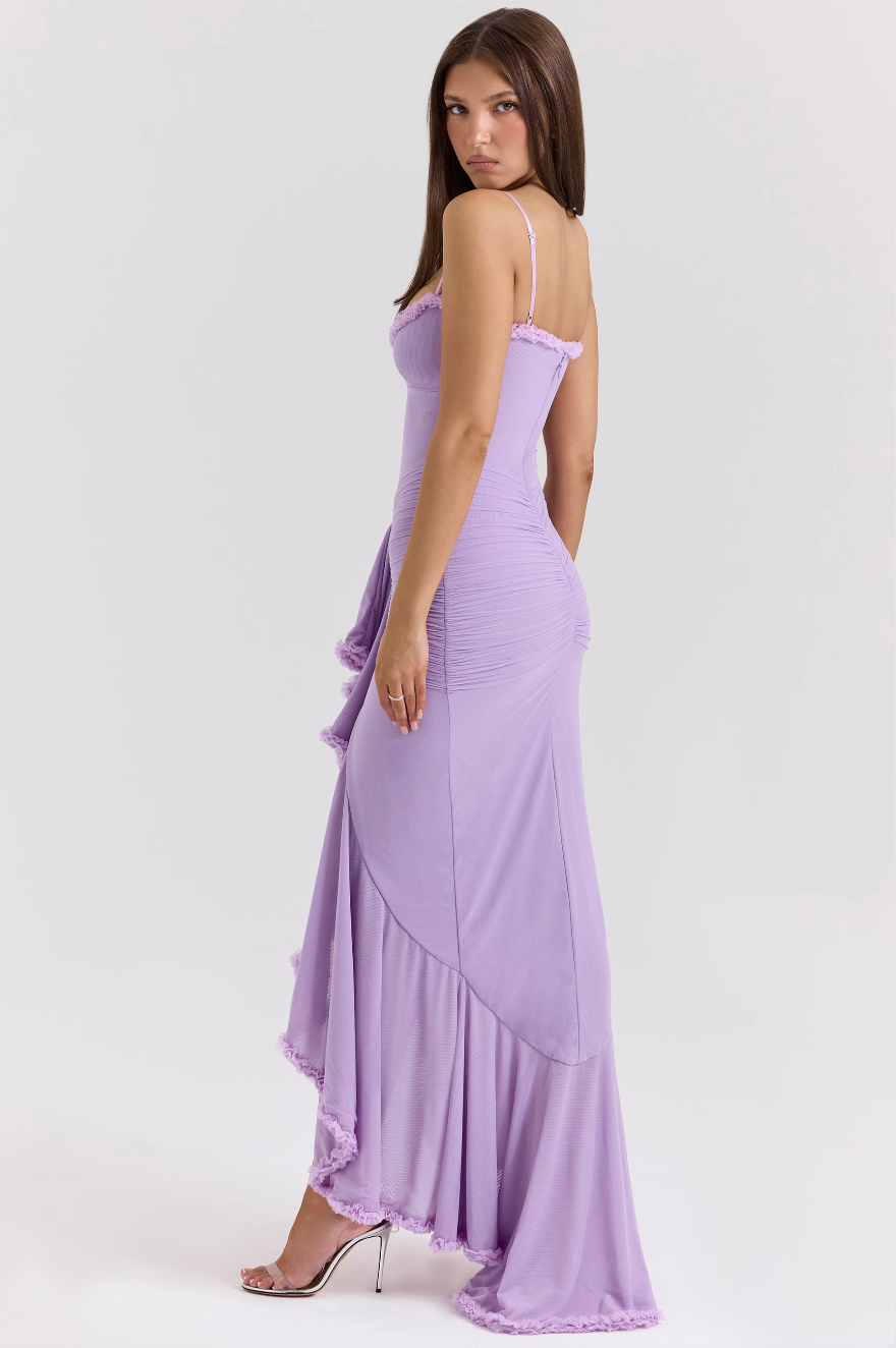 Fauna - Rüschen-Rüschenschwanz-Party-Kleid
