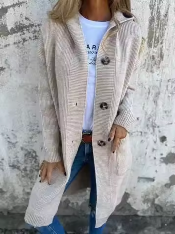 Heidi™ - Lässiger langer Cardigan