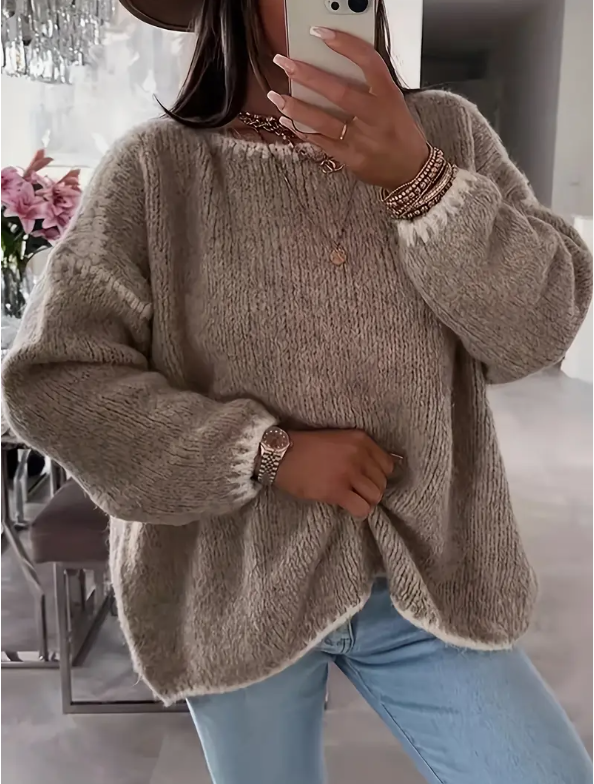 Natalie™ - Bequemer Pullover