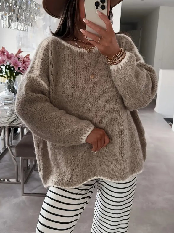 Natalie™ - Bequemer Pullover
