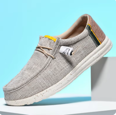 Riccardo - Herren Casual Canvas Schuhe Herren Loafers