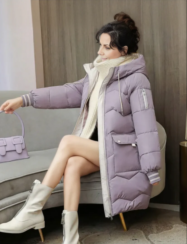 Parka de senhora com forro interior quente