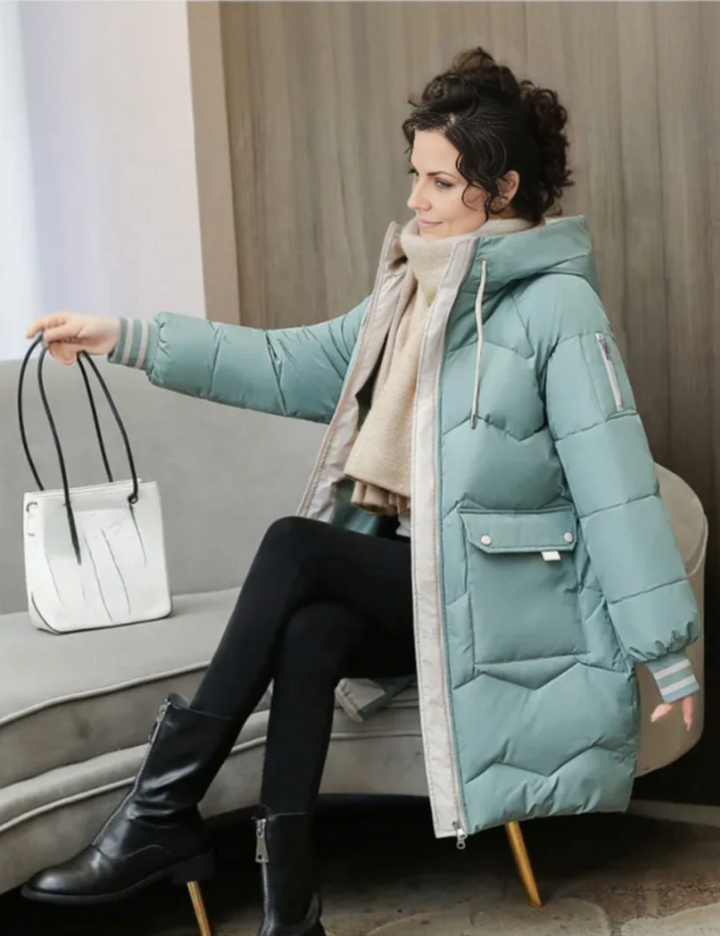 Parka de senhora com forro interior quente