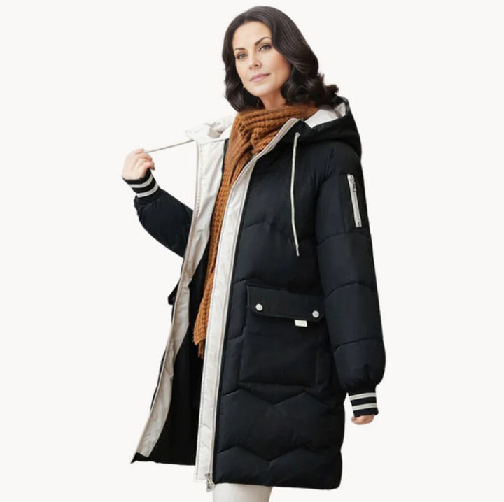 Parka de senhora com forro interior quente