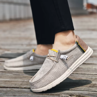 Riccardo - Herren Casual Canvas Schuhe Herren Loafers