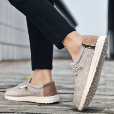 Riccardo - Herren Casual Canvas Schuhe Herren Loafers