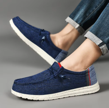 Riccardo - Herren Casual Canvas Schuhe Herren Loafers