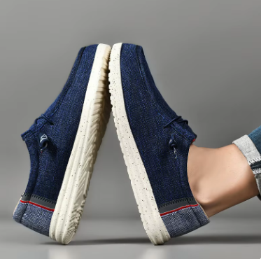 Riccardo - Herren Casual Canvas Schuhe Herren Loafers