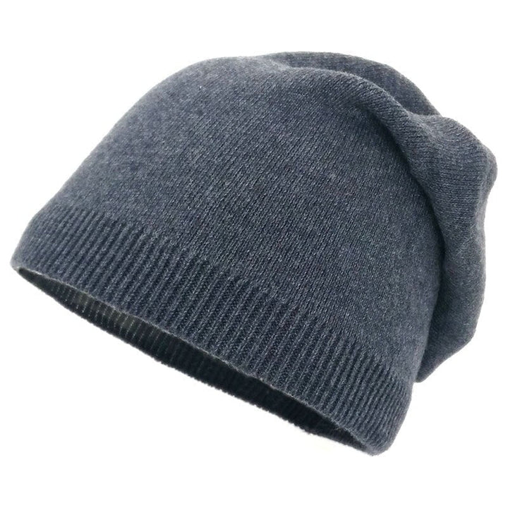 Damen dünne gestrickte Mütze für draußen