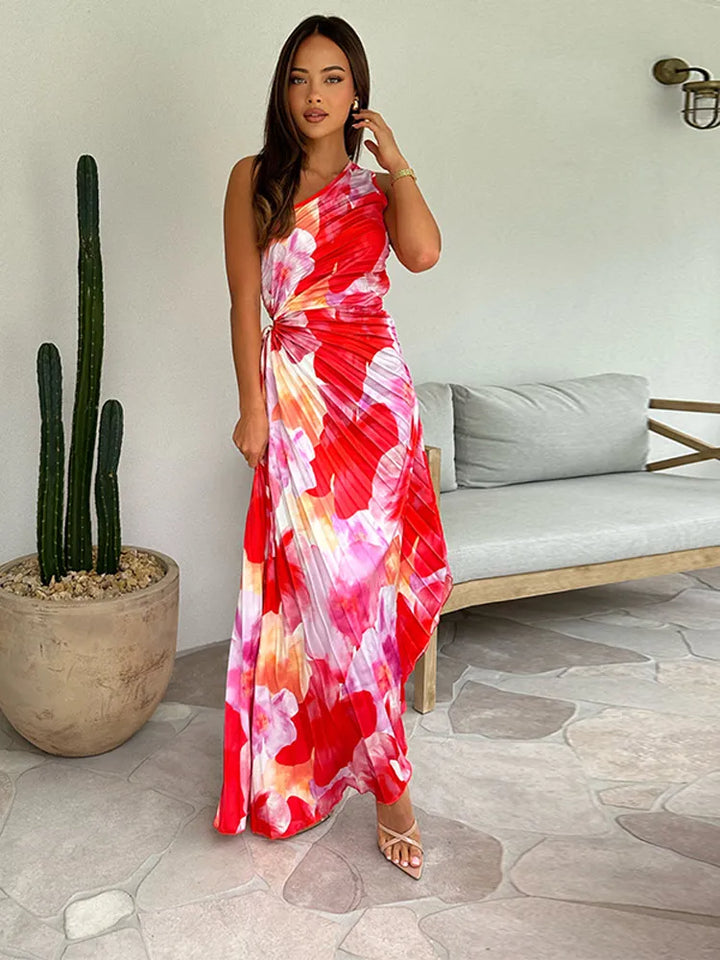 Katie | Plissierte Sommerkleid (Fast ausverkauft)