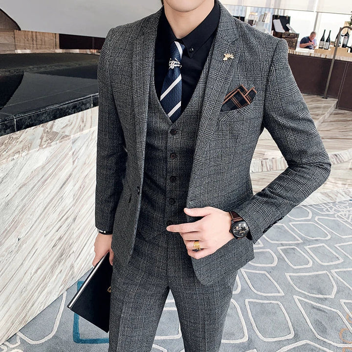 Grant™ | Chic Dreiteiliger Anzug
