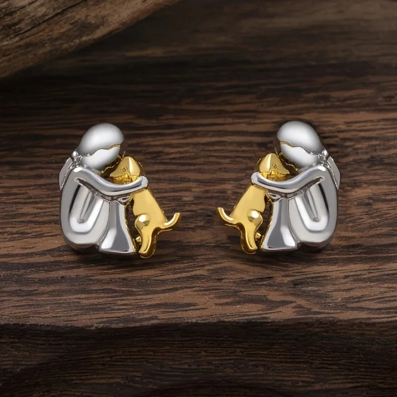 Lisa™ - Hunde-Ohrringe mit Symbol
