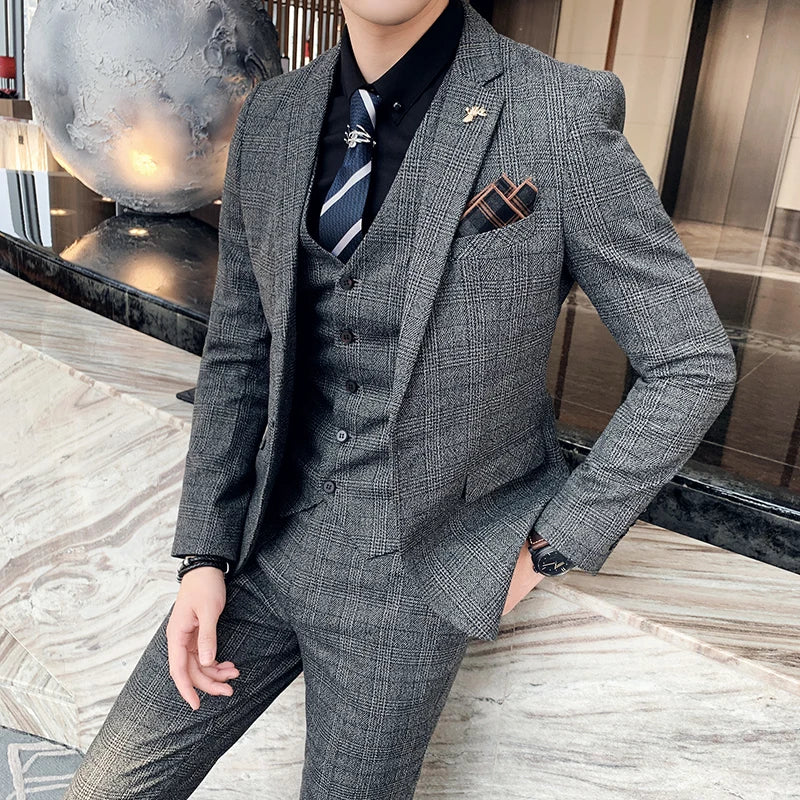Grant™ | Chic Dreiteiliger Anzug