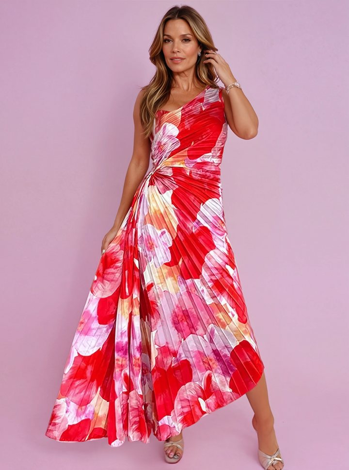 Katie | Plissierte Sommerkleid (Fast ausverkauft)