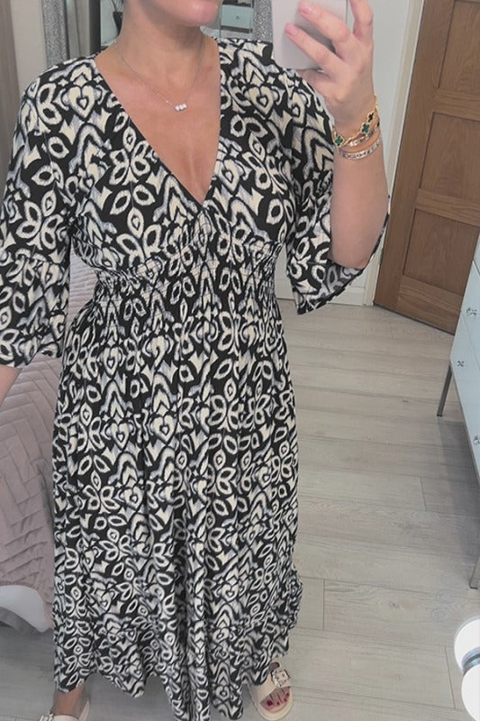 Bohemian Midi-Kleid von Selene