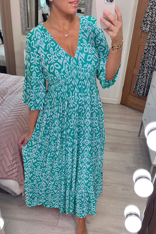 Bohemian Midi-Kleid von Selene