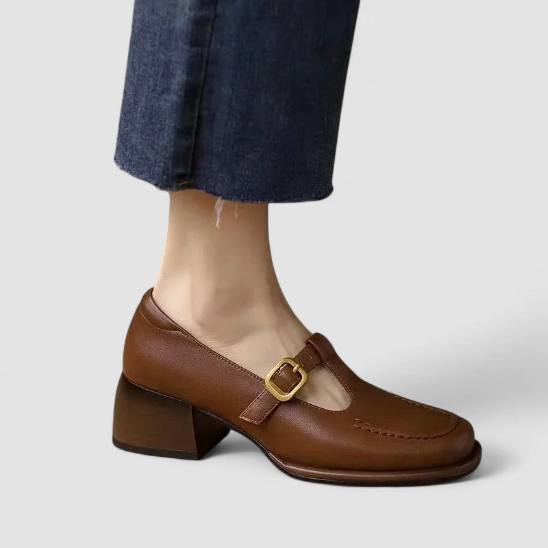 Kyrahnae | Orthopädische T-Strap Mary Jane Schuhe