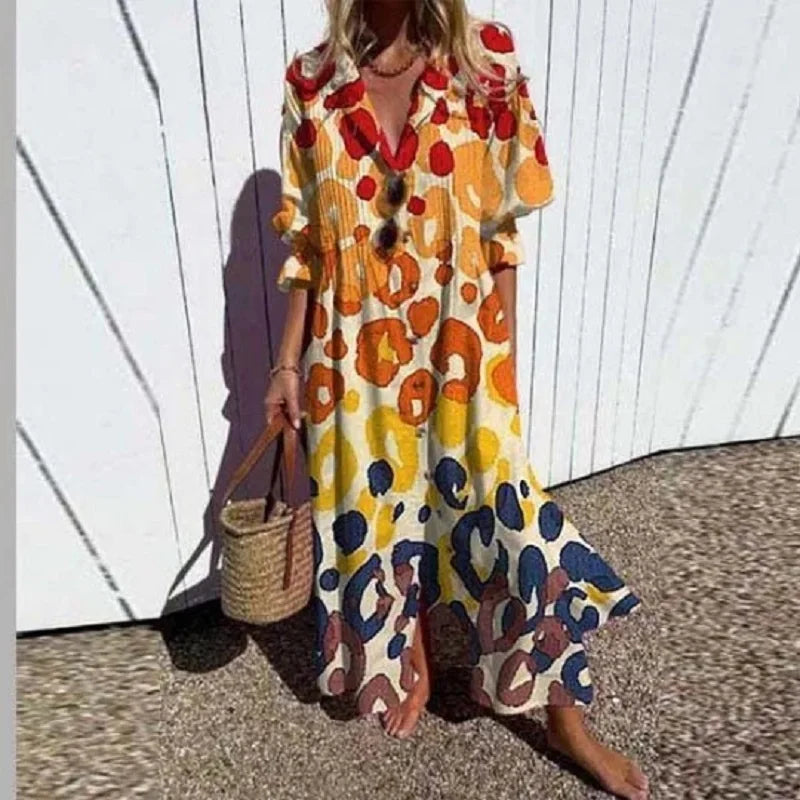 Diara™ - Luxe Frühling Bohemian Kleid