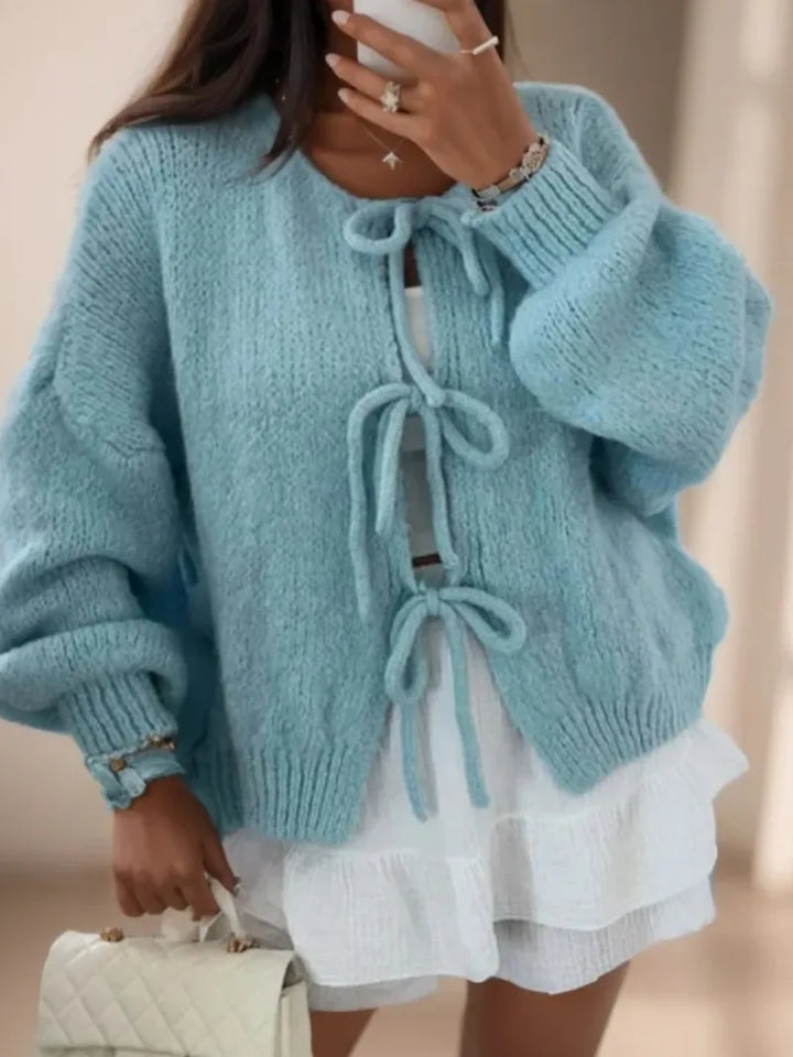 Elira | Damen Langarm-Cardigan